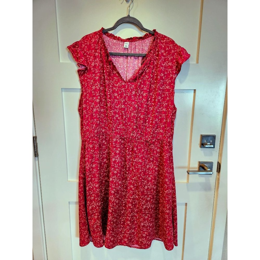 Old Navy Floral Print Summer Dress Size XXL